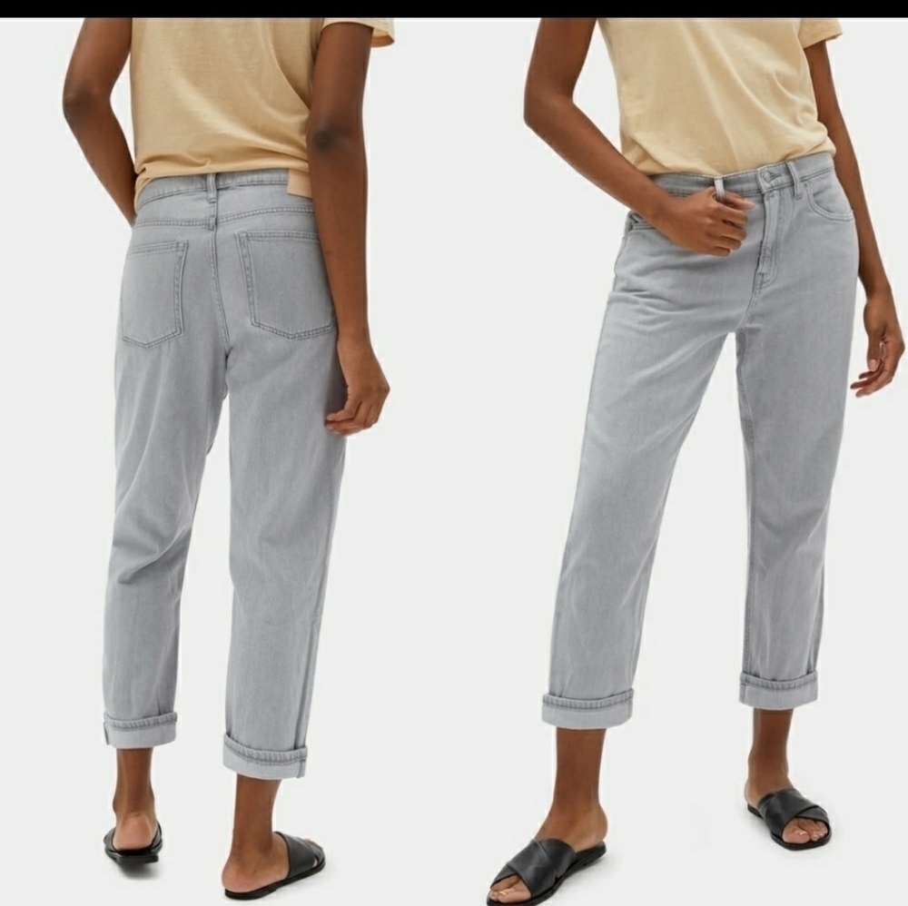 Everlane The Super-Soft Relaxed Jean, Color Grey, Size 26 Regular